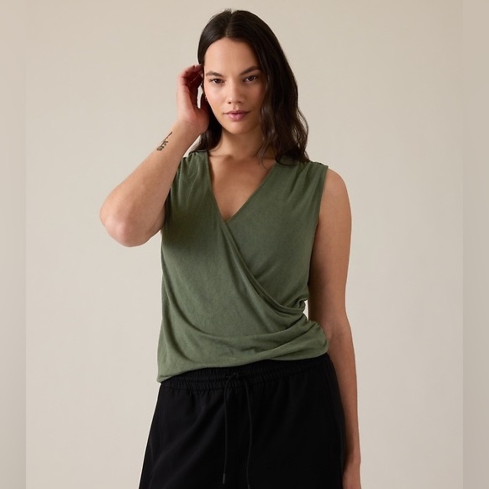 Athleta Breezy Wrap Tank